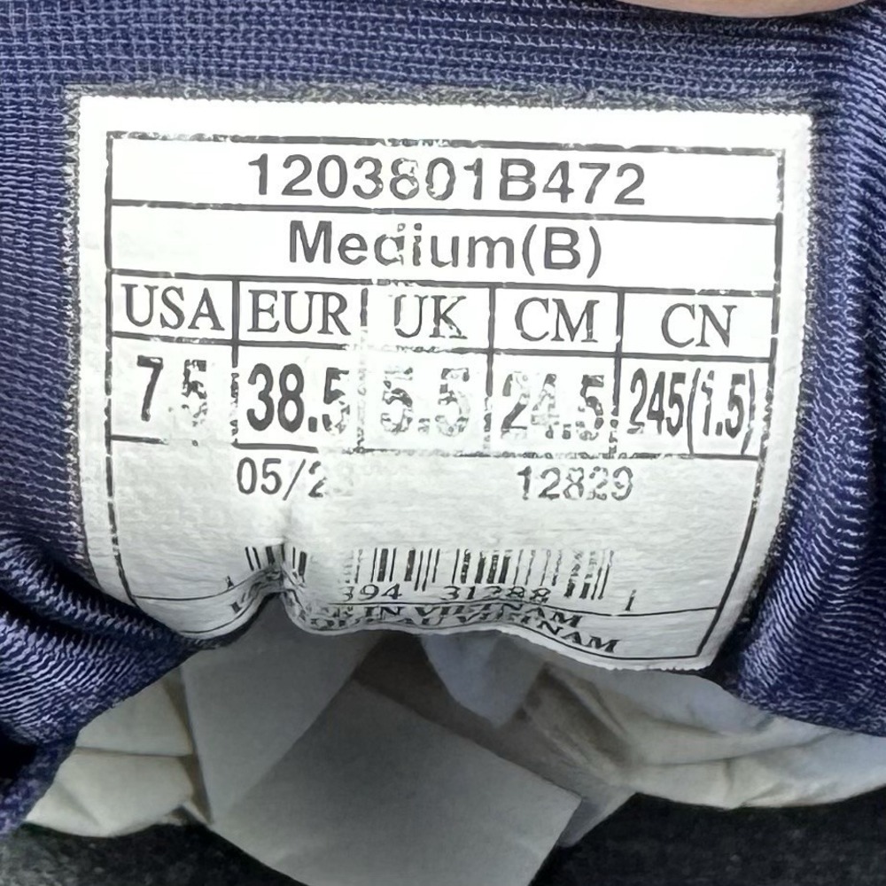 Brooks Ghost 15 Womens 7.5 Blue Road Running Shoes Walking Gym 1203801B472 - Picture 11 of 11